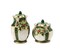 Christmas Decor Ceramic Holly Salt & Pepper Shakers, Home Décor, Gift for Her, Gift for Mom, Kitchen Décor